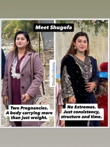 After two babies, Shugofa didn’t chase perfection.She chose consistency.In the middle of real li