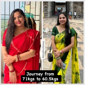 Dr. Neha is living proof that even after a twin C-section delivery, with the right science + str