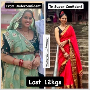 From underconfident to unstoppable.When Swarnima started her journey, she carried more than just