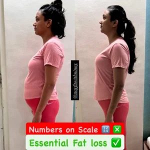 Journey of Patience and Science ♥️Meet Amrapali 🌟✅ Lost 8kgs✅ Huge inch loss.✅gained confidence