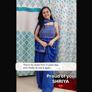 Shriya didn’t just lose 14 kgs. She slowly stopped feeling trapped inside a body that constantly (2)