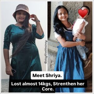 Shriya didn’t just lose 14 kgs. She slowly stopped feeling trapped inside a body that constantly